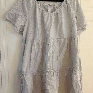 Madewell dress linen